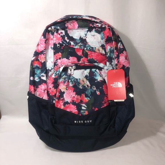 north face wise guy backpack floral